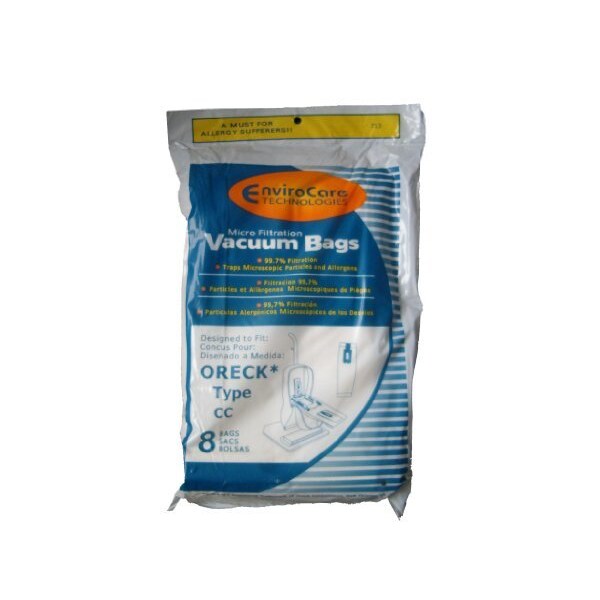 Envirocare Oreck Type CC Xl Micro Filtration Vacuum Bags, Fits All XL7